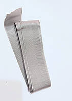 Тасьма репсова стрічка широка Стрічка репсова 4см 40 мм, сіра №44. Туреччина