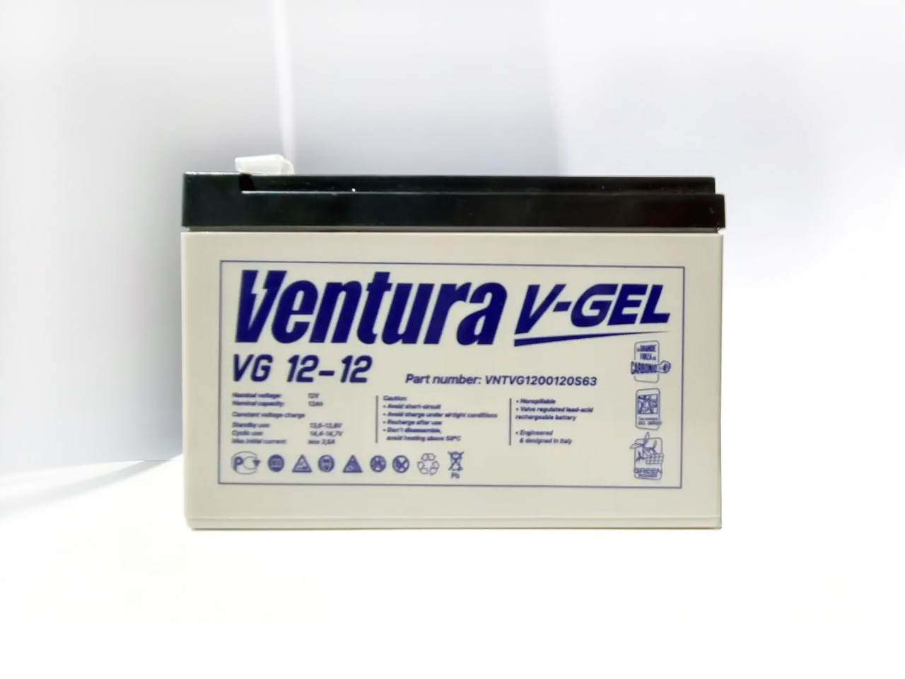 Гелевий акумулятор Ventura VG 12-12 Ah 12V