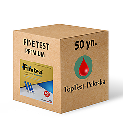 Тест-смужки Finetest Premium 2*25 - 50 паковань
