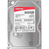 Накопитель HDD SATA 500GB Toshiba P300 7200rpm 64MB (HDWD105UZSVA)
