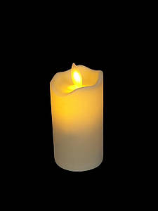Свічка декоративна з LED підсвічуванням тепле світло