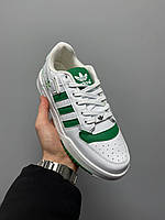 Кроссовки, кеды отличное качество Adidas New Low Forum White Green Размер 41