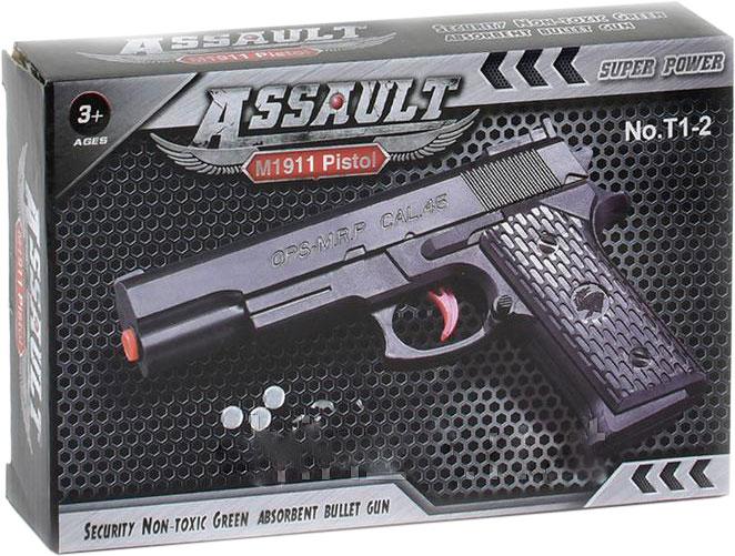Купить Игрушечный пистолет Assault с водными патронами (Т1-4), цена 199 ...