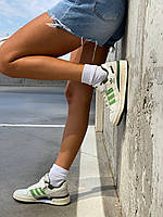 Кроссовки, кеды отличное качество Adidas New Forum White Green Размер 36