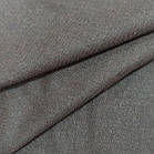 Костюмна вовняна діагональ темний хакі меланж