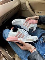 Кроссовки, кеды отличное качество Adidas NMD Pink White Размер 36