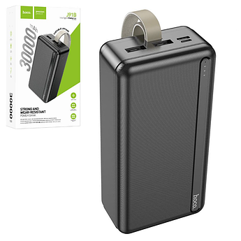 Повербанк Hoco 30000mAh 2хUSB J91B Black