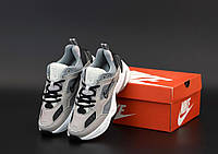 Кроссовки, кеды отличное качество Nike M2K Tekno Grey White Black Размер 44