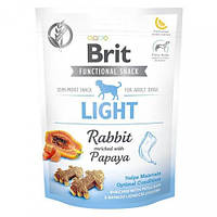 Лакомство Brit Care Light для собак кролик с папайей 150 г