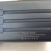Повербанк с кабелями для зарядки телефона переносной 50000 mAh, Power Bank мощный с фонариком KU_22