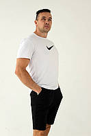 Мужской спортивный комплект костюм Nike Мужская футболка с шортами Nike KU_22