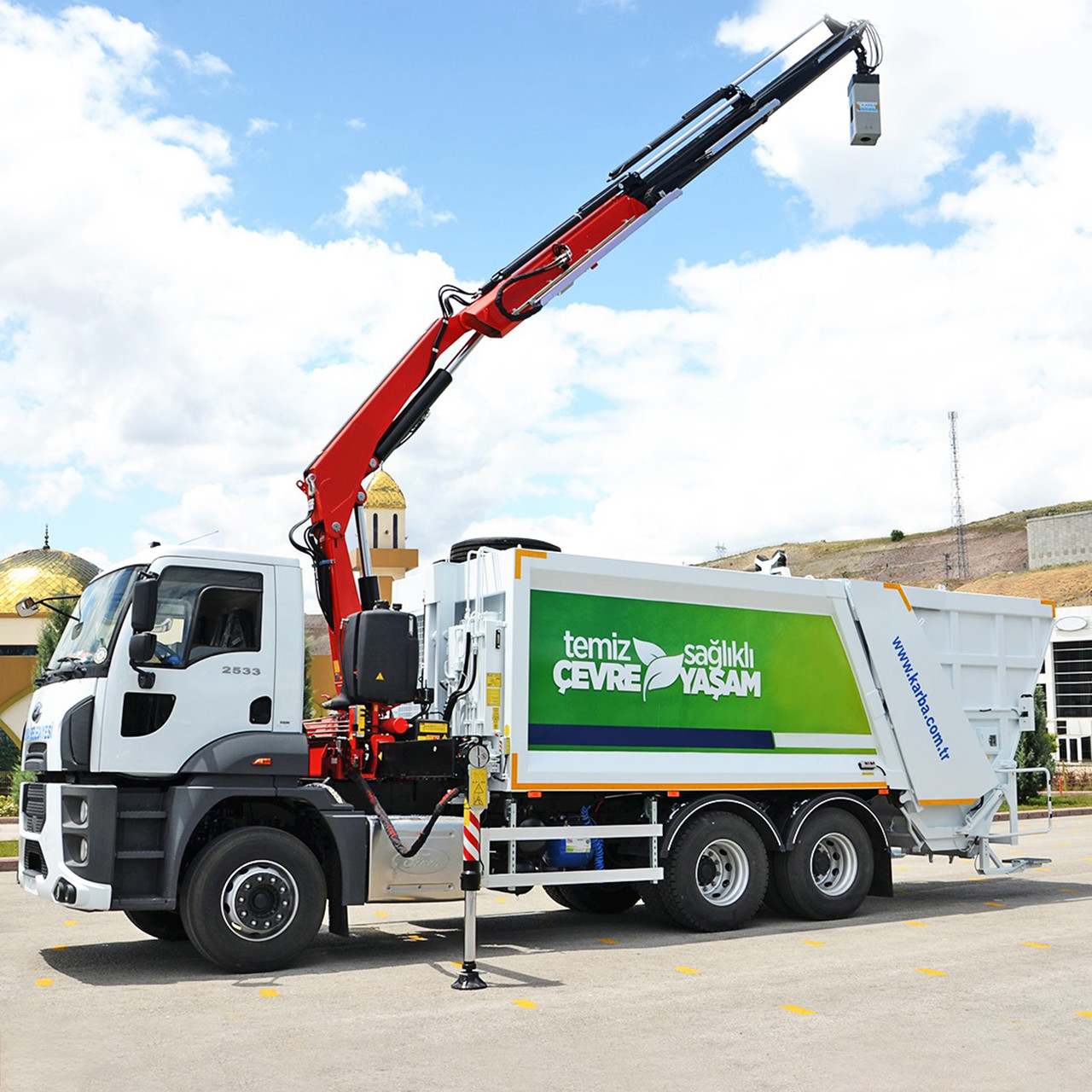 Гідравлічний кран для збору сміття Karba  KRB - HVC 1, фото 1