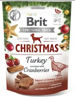 Brit Care Dog Functional Snack Рождественское лакомство для собак Индейка и клюква 150