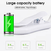 Гнучкий акумуляторний led світильник для книг з usb, фото 4