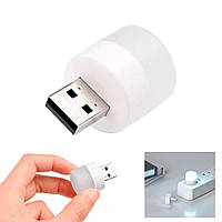 Портативная светодиодная USB лампа-фонарик ночник 1W USB LED Light (Холодная)