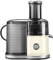 Соковижималка для овочів і фруктів KitchenAid 5KVJ0332EAC, настільна, 2 швидкості, бежева