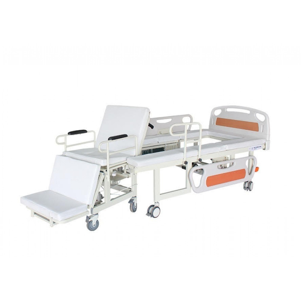 Ліжко медичне з електричним керуванням W01 з кріслом та туалетним пристроєм (VIOLA)