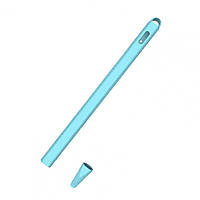 Силиконовый чехол COTEetCI Solid Blue для Apple Pencil 2