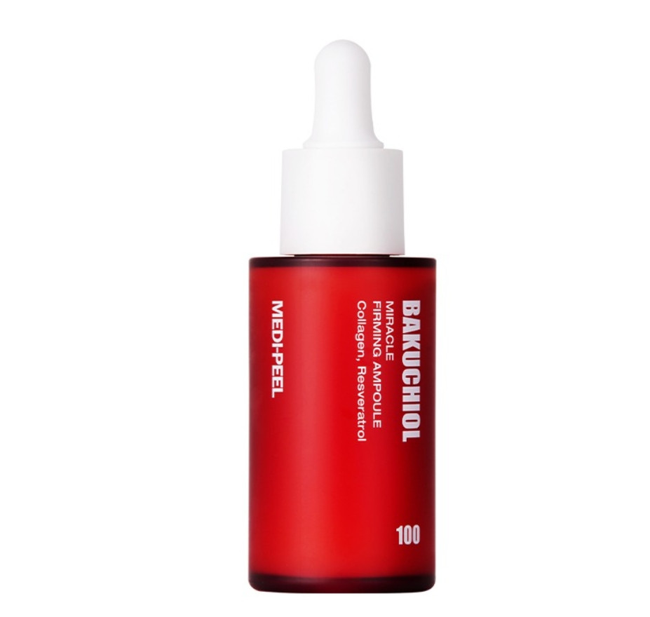 MEDI-PEEL Bakuchiol Miracle Firming Ampoule - Омолоджуюча сироватка з бакучіолом і пептидами, 30 мл