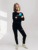 Термобілизна дитяча Columbia чорна | Комплект дитячої термобілизни + термошкарпетки, фото 2