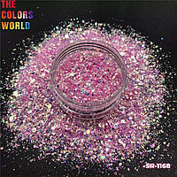 Глиттер декор для дизайна ногтей Galaxy Mix SR-1168