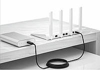 Кабель живлення USB to DC 5.5 x 2.1 мм 12 В для роутера, маршрутизатора, настільної лампи, фото 5