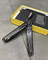 Мультиінструмент Leatherman Super Tool 300M, Чорний, 18 інструментів, мультитул для військових, чохол MOLLE, фото 3