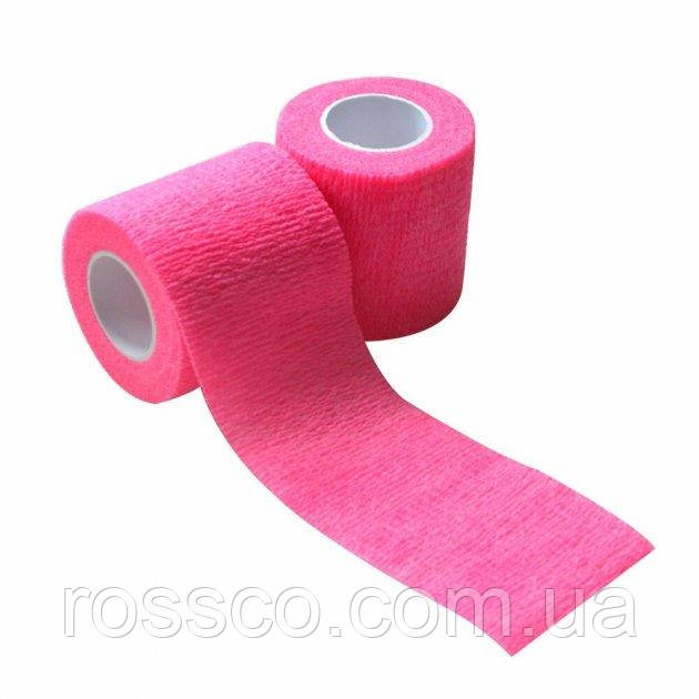 Бандажний бинт рожевий 50 мм*4,5 м