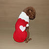 В'язаний акриловий светр для собак Pet Style "Червоне серце" XS, фото 3
