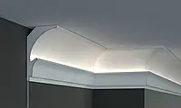 Карниз стельовий 150x90x1150 мм для LED освітлення Tesori KD 202