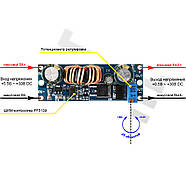 Підвищуючий / понижуючий перетворювач напруги DC-DC, вхід 5.5 ~ 30 В, вихід 0.5 ~ 30 В (XY-SJV-4), фото 3
