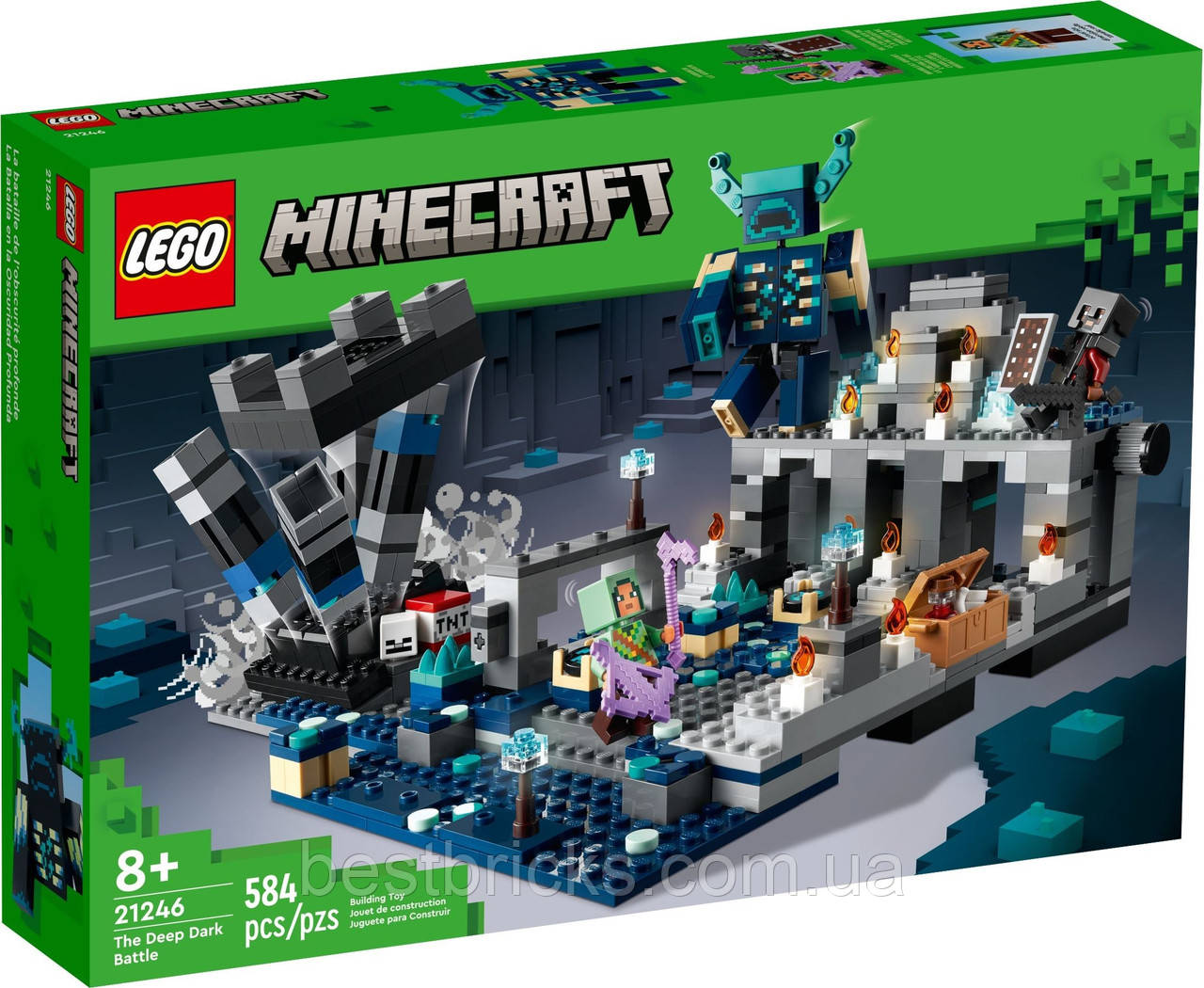 Lego Minecraft Битва в Глубінній Тьмі 21246, фото 1