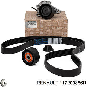 Renault (Original) 117209886R — Комплект ременя генератора на Рено Меган 3 R9M 1.6dci, фото 4