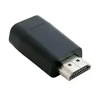 Переходник Extradigital KBH1688 VGA (мама) - HDMI (тато) Black