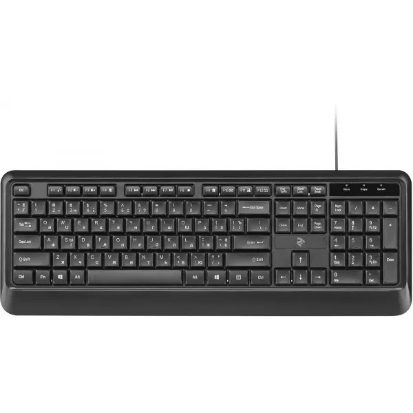 Клавіатура 2E KS130 Black (2E-KS130UB) USB