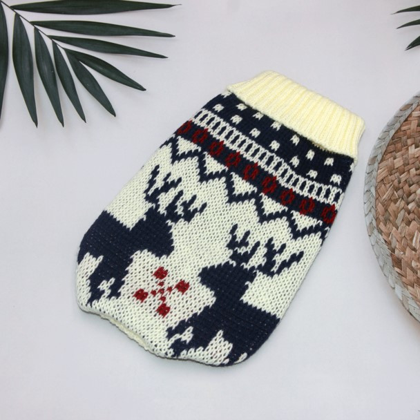 В'язаний акриловий светр для котів Pet Style "Олень" XS