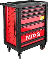 Инструментальная сервисная тележка Yato YT-5530 (177 предметов)