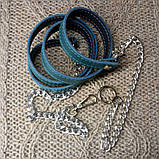 Ручка для міні сумочки 1,5 *130. Морська хвиля, фото 2