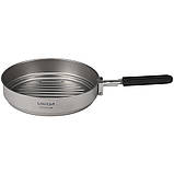 Сковорода - тарілка з титану Lixada 1200ml + ложка - виделка, фото 5