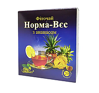 Чай для похудения Норма вес с ананасом