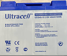 Аккумулятор UCG45-12 Ultracell 12V 45Ah