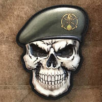 Шеврон пвх череп 3D Механизированные войска ВСУ