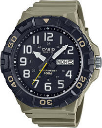 Годинник наручний Casio MRW-210H-5A хакі койот military