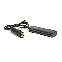 Автомобильный адаптер для телефона PowerPlant UB-860 Black (5xUSB 7.2A (SC230044) )