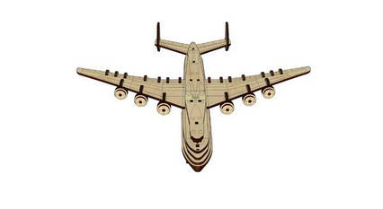 3D пазли PAZLY дерев'яний конструктор Мрія AH-225
