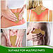 Пластир для зняття болю у спині Pain Relief Vertabrace Patches SaluVera 10 шт Jw, фото 5