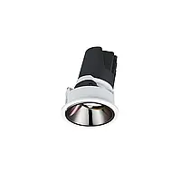 Точечный светильник Skarlat RFL76001 12W WH+NI 4000K (61391)