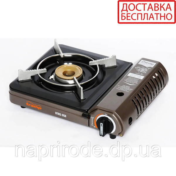 Плита газова портативна Tramp UTRG-058 з перехідником, фото 1