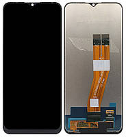 Дисплей Samsung Galaxy A03s A037 G (163 mm) с тачскрином, оригинал 100% Service Pack, Black