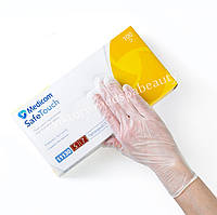 Виниловые перчатки без пудры ТМ "Medicom", S (100 шт.)
